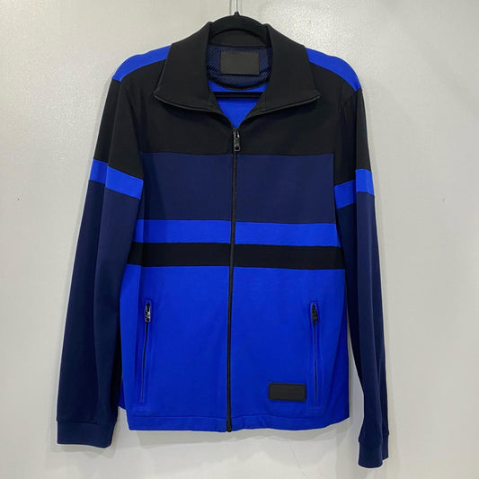 【中古】PRADA | プラダ ジャージ UJL047 トラックジャケット 2018年製 国内正規品 ブルー サイズ：M