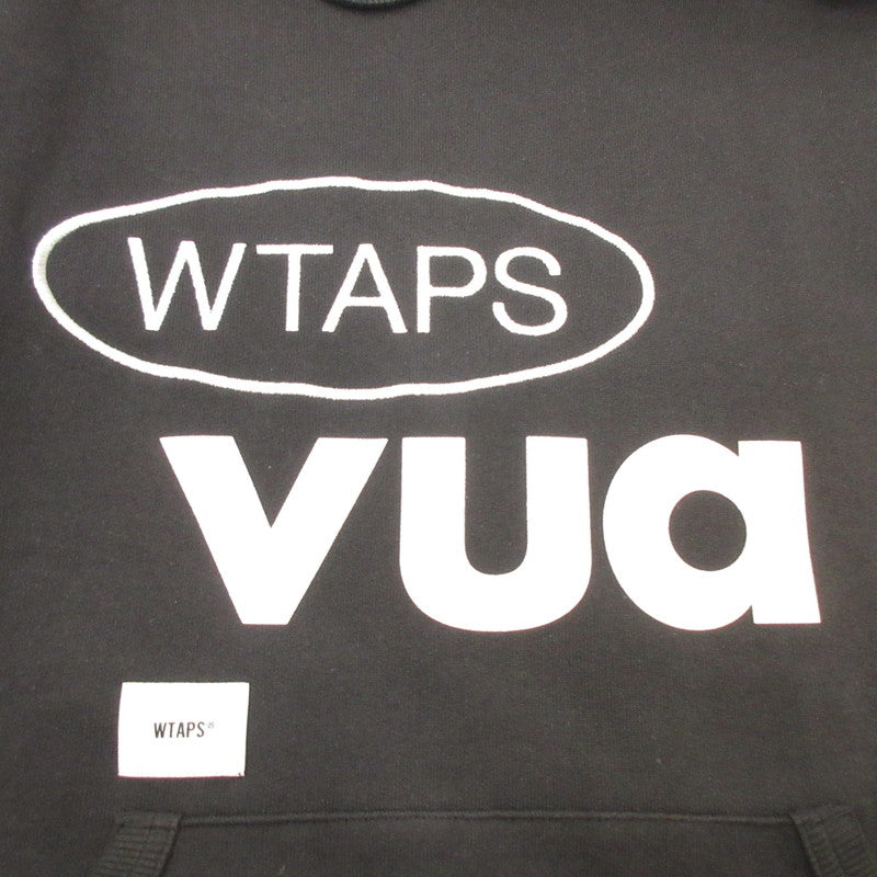 W)TAPS | Double Taps OBJ 02/HOODY/COTTON.PROTECT Hoodie 232ATDT-CSM29 Black Size: 3