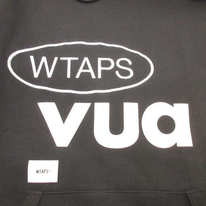 W)TAPS | Double Taps OBJ 02/HOODY/COTTON.PROTECT Hoodie 232ATDT-CSM29 Black Size: 3