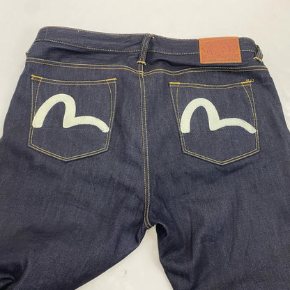 【中古】EVISU | エヴィス Seagull Print Pockets Regular Fit Jeans #2020 デニムパンツ 2EAHTM5JE123320DN W:36 ネイビー
