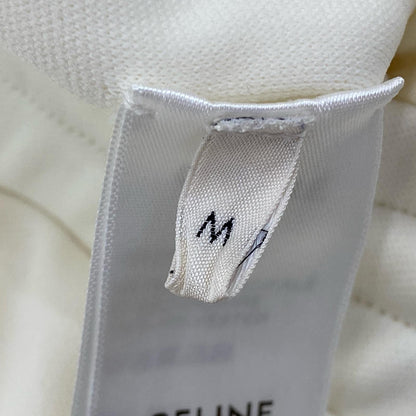 【中古】CELINE | セリーヌ SNAP TRACK PANTS パンツ 2Z223225S スウェットパンツ 2023S/S アイボリー サイズ：M