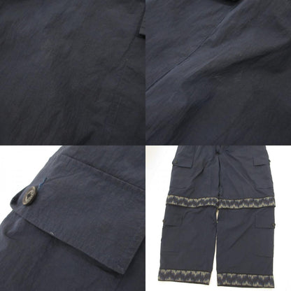 CHAMBRAY NYLON LIGHTNING CARGO パンツ T25SS-PT05 ネイビー サイズ：2【姫路東店】