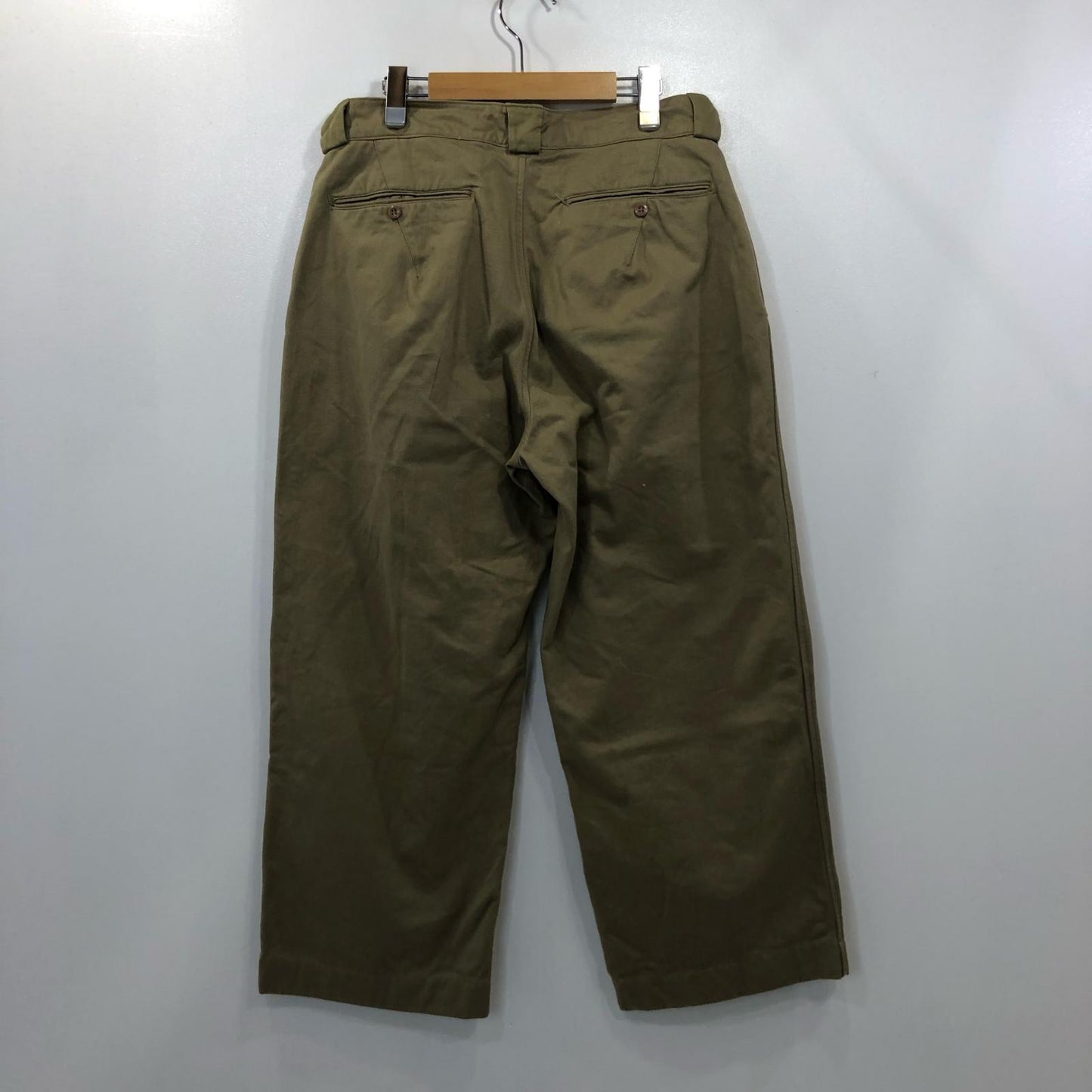 MILITARY衣料 | ミリタリーイリョウ M52 前期 チノパンツ フランス軍 50s ベージュ【姫路東店】