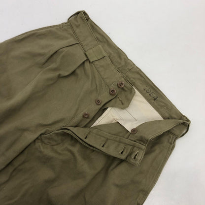 MILITARY衣料 | ミリタリーイリョウ M52 前期 チノパンツ フランス軍 50s ベージュ【姫路東店】