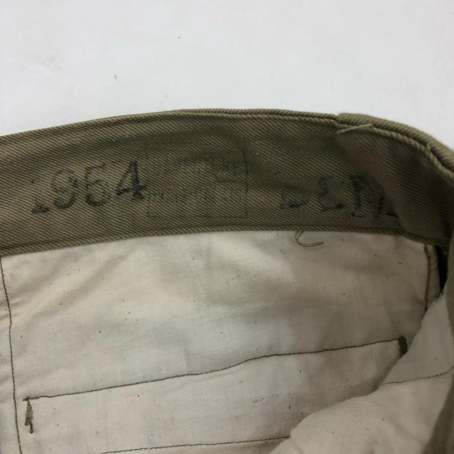 MILITARY衣料 | ミリタリーイリョウ M52 前期 チノパンツ フランス軍 50s ベージュ【姫路東店】