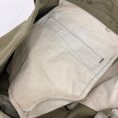 MILITARY衣料 | ミリタリーイリョウ M52 前期 チノパンツ フランス軍 50s ベージュ【姫路東店】