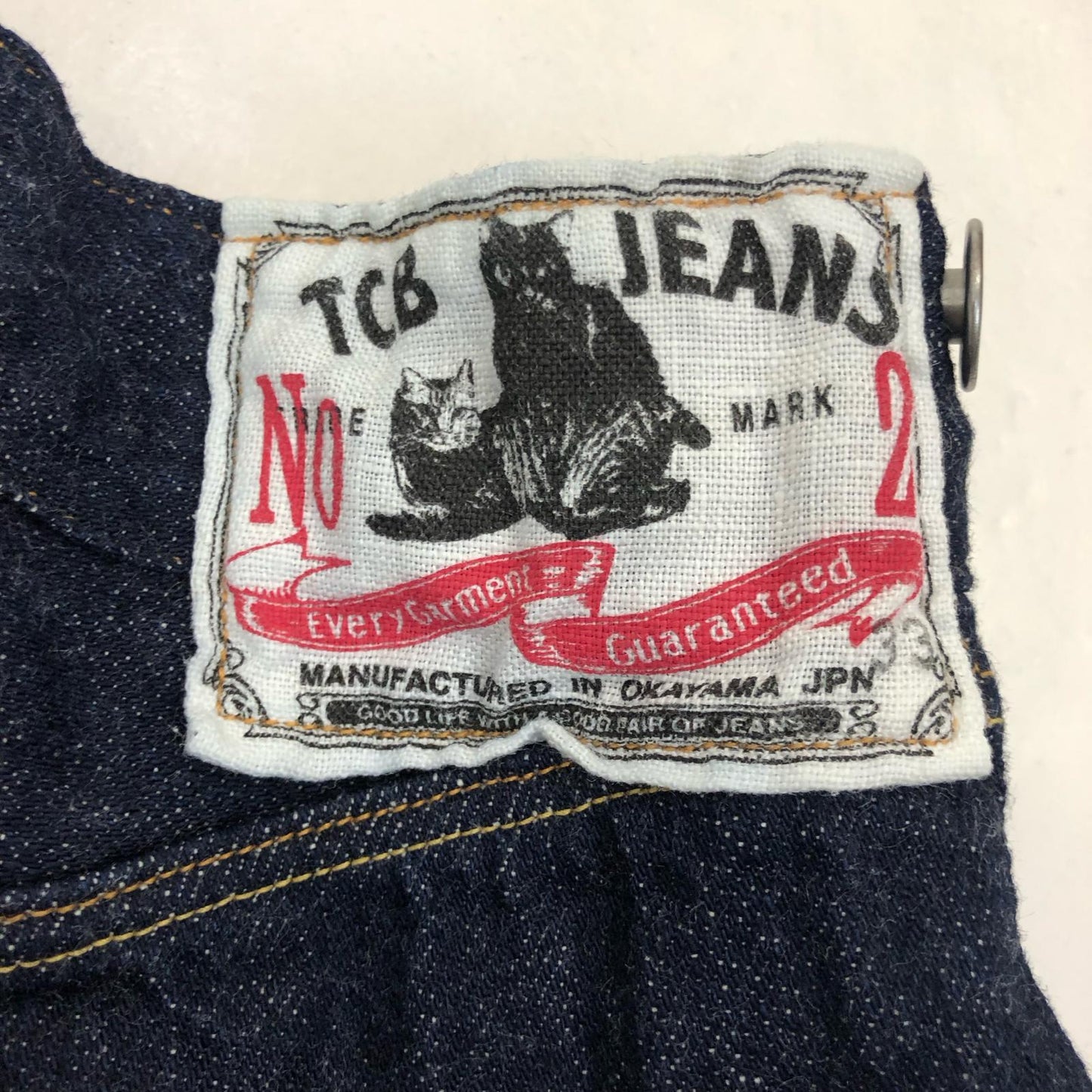 TCB JEANS | ティーシービ NO2 JEANS 1890 デニムパンツ サイズ:W33 ネイビー【姫路東店】