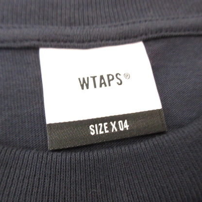 W)TAPS | WTAPS HG / SS / COTTON Short Sleeve T-Shirt 251ATDT-STM07S Navy Size: 4