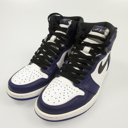 NIKE | ナイキ AIR JORDAN RETRO 1 HIGH OG COURT PURPLE スニーカー 555088-500 年式:2020S/S パープル 27cm【姫路東店】