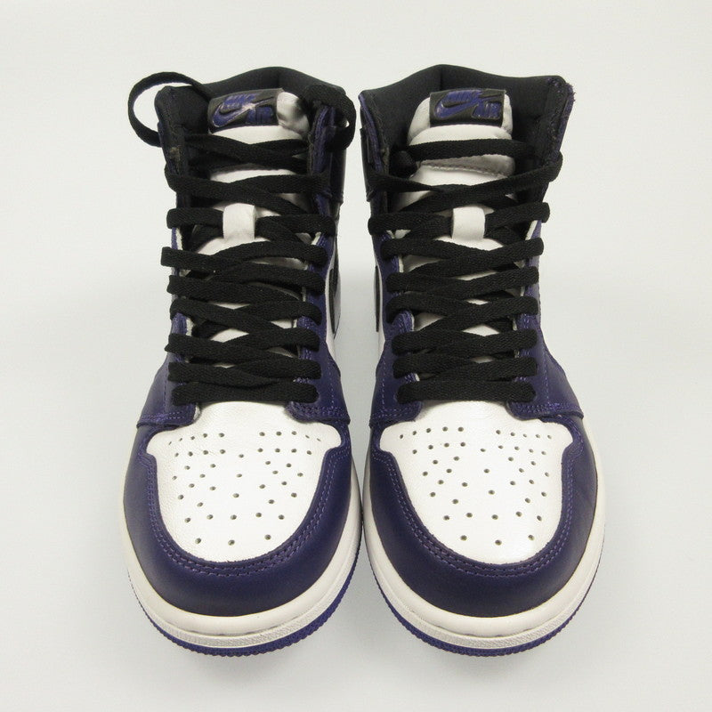 NIKE | ナイキ AIR JORDAN RETRO 1 HIGH OG COURT PURPLE スニーカー 555088-500 年式:2020S/S パープル 27cm【姫路東店】