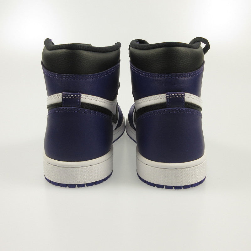 NIKE | ナイキ AIR JORDAN RETRO 1 HIGH OG COURT PURPLE スニーカー 555088-500 年式:2020S/S パープル 27cm【姫路東店】