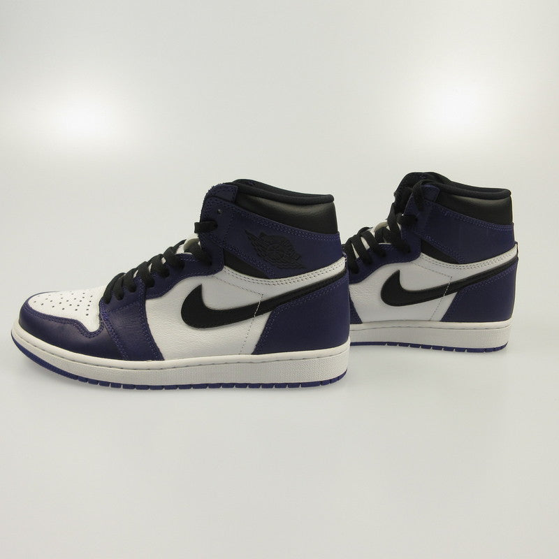 NIKE | ナイキ AIR JORDAN RETRO 1 HIGH OG COURT PURPLE スニーカー 555088-500 年式:2020S/S パープル 27cm【姫路東店】