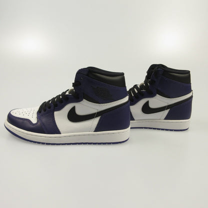 NIKE | ナイキ AIR JORDAN RETRO 1 HIGH OG COURT PURPLE スニーカー 555088-500 年式:2020S/S パープル 27cm【姫路東店】