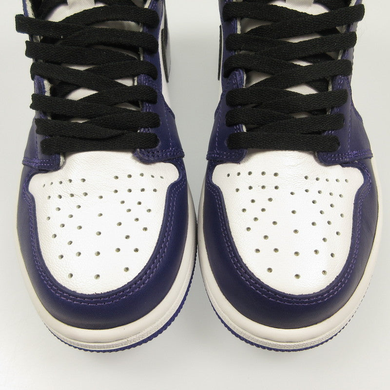 NIKE | ナイキ AIR JORDAN RETRO 1 HIGH OG COURT PURPLE スニーカー 555088-500 年式:2020S/S パープル 27cm【姫路東店】