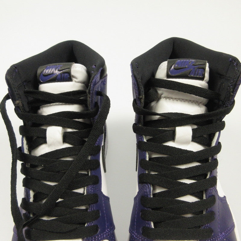 NIKE | ナイキ AIR JORDAN RETRO 1 HIGH OG COURT PURPLE スニーカー 555088-500 年式:2020S/S パープル 27cm【姫路東店】