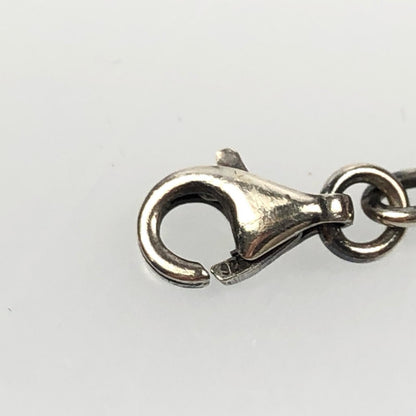 プレートネックレス ネックレス silver925 K18 シルバー【姫路東店】