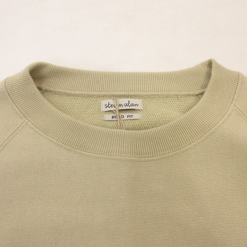 Steven Alan | スティーブンアラン URAKE FREEDOM SLEEVE CREW NECK SWEAT スウェット 8112-199-0336 ベージュ サイズ：S【姫路東店】