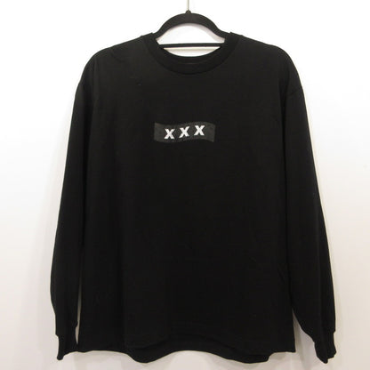 GOD SELECTION XXX | ゴッドセレクショントリプルエックス 長袖Ｔシャツ GX-A25-LT-03 ブラック サイズ：S【姫路東店】