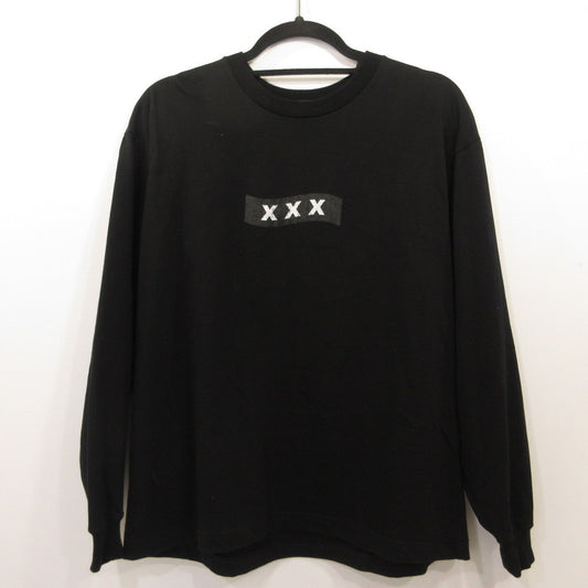GOD SELECTION XXX | ゴッドセレクショントリプルエックス 長袖Ｔシャツ GX-A25-LT-03 ブラック サイズ：S【姫路東店】