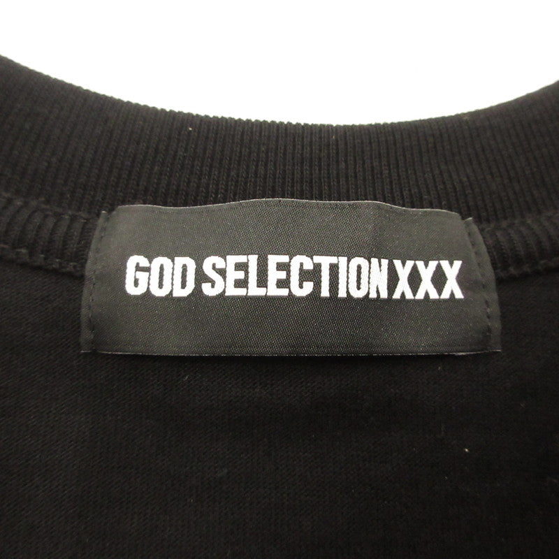 GOD SELECTION XXX | ゴッドセレクショントリプルエックス 長袖Ｔシャツ GX-A25-LT-03 ブラック サイズ：S【姫路東店】