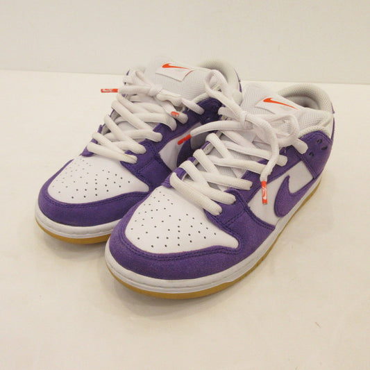 NIKE | ナイキ SB DUNK LOW PRO ISO ORAGE LABEL スニーカー DV5464-500 2023A/W パープル 26.5cm【姫路東店】