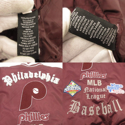 PHILLIES スタジャン ボルドー/バーガンディー【姫路東店】
