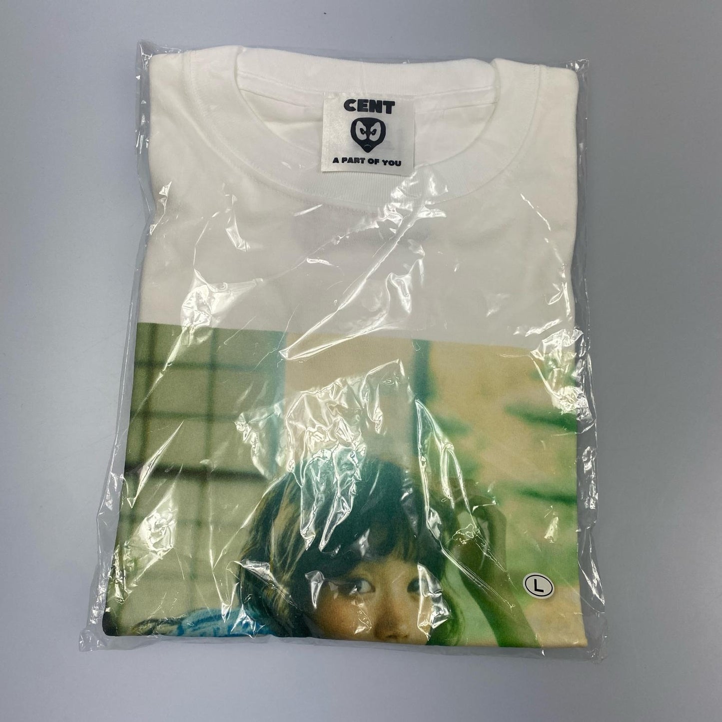no brand | ノーブランド CENT はじめましての向日葵Tシャツ 半袖Ｔシャツ ホワイト サイズ：L【姫路東店】
