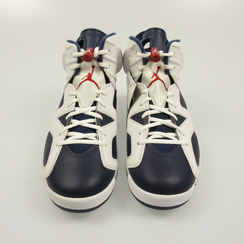 NIKE | ナイキ AIR JORDAN 6 RETRO WHITE AND MIDNIGHT NAVY スニーカー CT8529-164 年式:2024S/S ブルー 27cm【姫路東店】