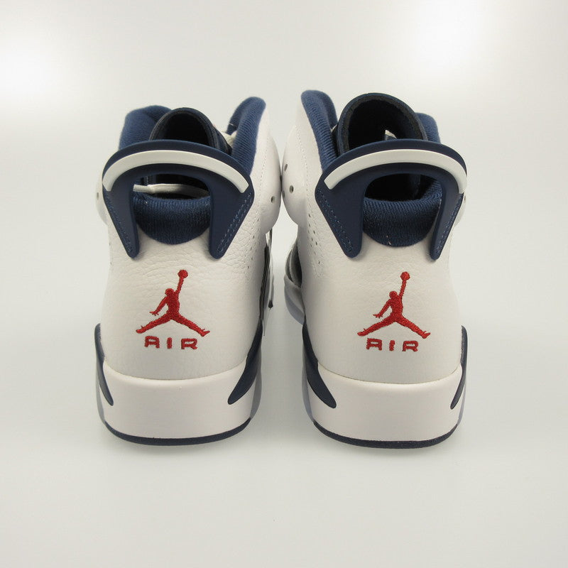NIKE | ナイキ AIR JORDAN 6 RETRO WHITE AND MIDNIGHT NAVY スニーカー CT8529-164 年式:2024S/S ブルー 27cm【姫路東店】