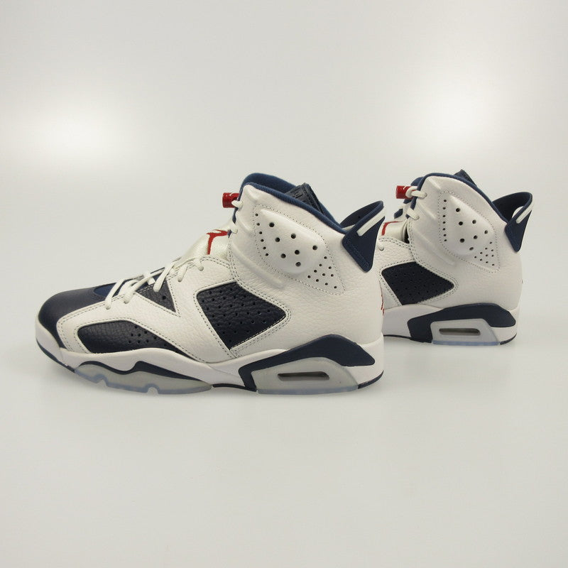 NIKE | ナイキ AIR JORDAN 6 RETRO WHITE AND MIDNIGHT NAVY スニーカー CT8529-164 年式:2024S/S ブルー 27cm【姫路東店】