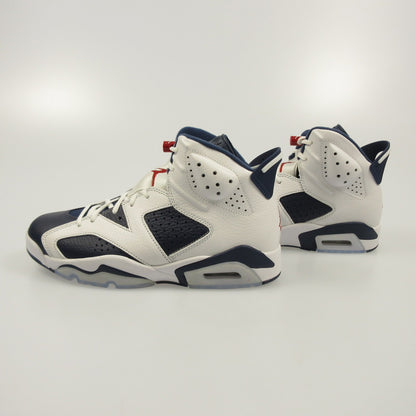 NIKE | ナイキ AIR JORDAN 6 RETRO WHITE AND MIDNIGHT NAVY スニーカー CT8529-164 年式:2024S/S ブルー 27cm【姫路東店】