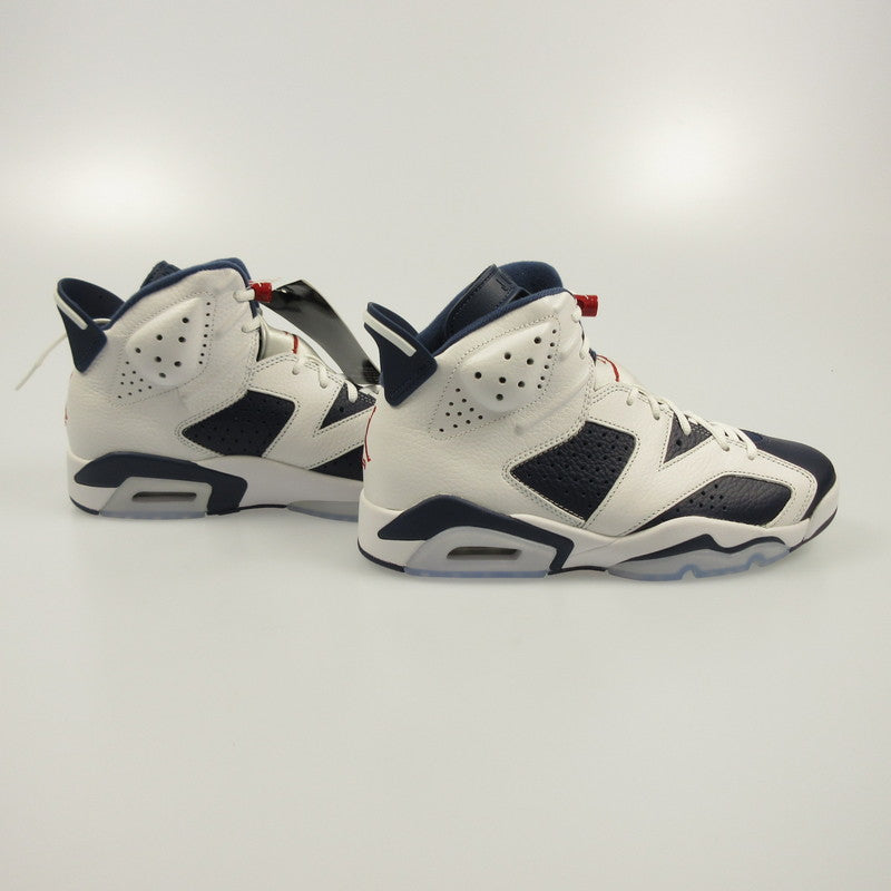 NIKE | ナイキ AIR JORDAN 6 RETRO WHITE AND MIDNIGHT NAVY スニーカー CT8529-164 年式:2024S/S ブルー 27cm【姫路東店】