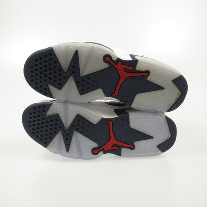 NIKE | ナイキ AIR JORDAN 6 RETRO WHITE AND MIDNIGHT NAVY スニーカー CT8529-164 年式:2024S/S ブルー 27cm【姫路東店】