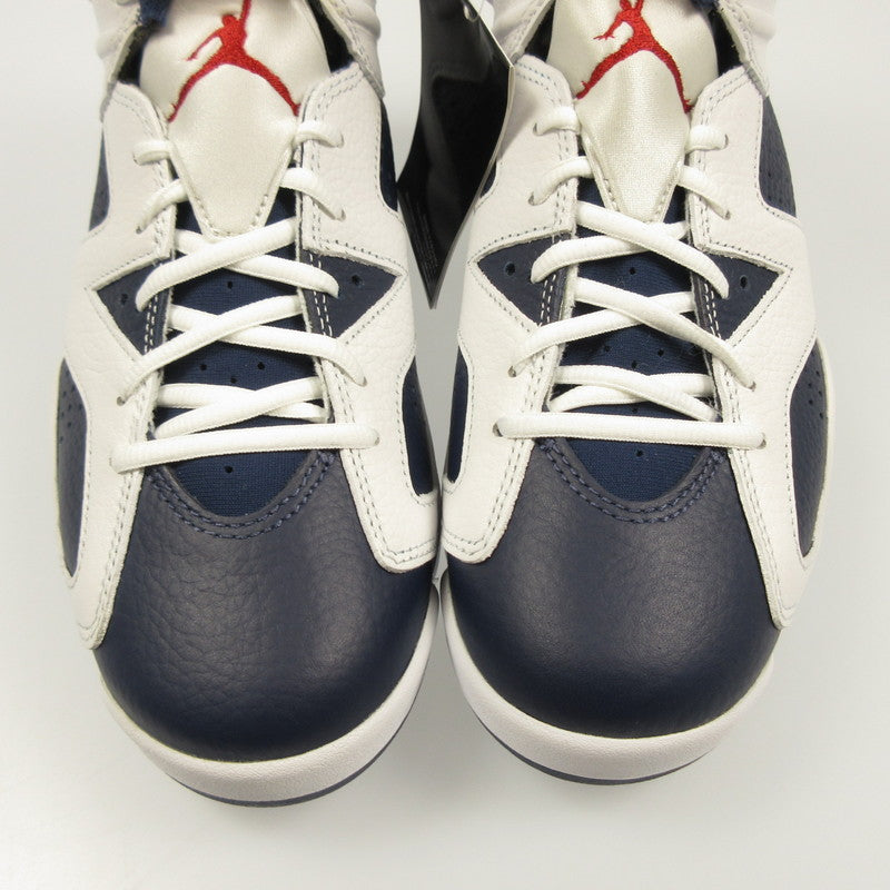 NIKE | ナイキ AIR JORDAN 6 RETRO WHITE AND MIDNIGHT NAVY スニーカー CT8529-164 年式:2024S/S ブルー 27cm【姫路東店】