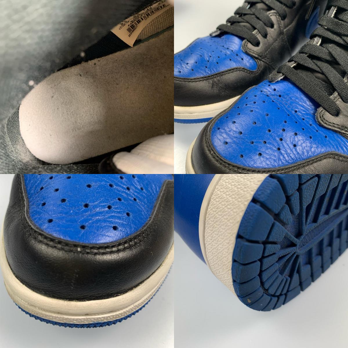 NIKE | ナイキ Air Jordan 1 Retro High OG 'Royal' スニーカー 555088-007 サイズ:27.5cm ブラック【姫路東店】