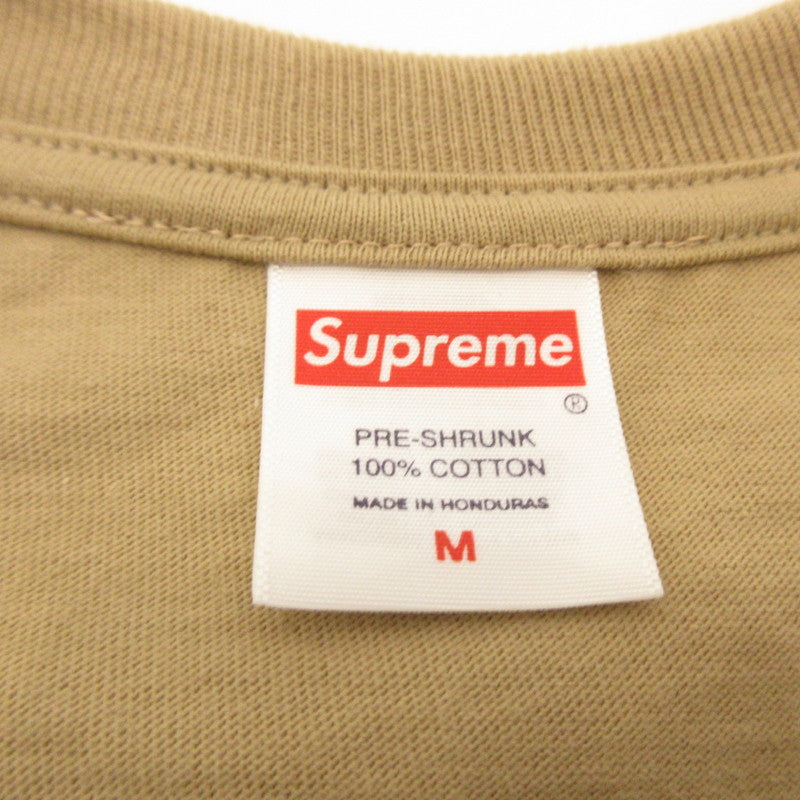 Supreme | Supreme Zoo York Dynasty Tee Short Sleeve T-shirt ×ZOO YORK Beige Size：M