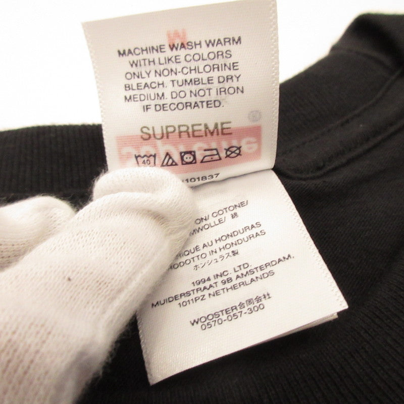 Supreme | シュプリーム Aphex Twin Windowlicker Tee Short-Sleeve T-Shirt ×Aphex Twin Black Size: M