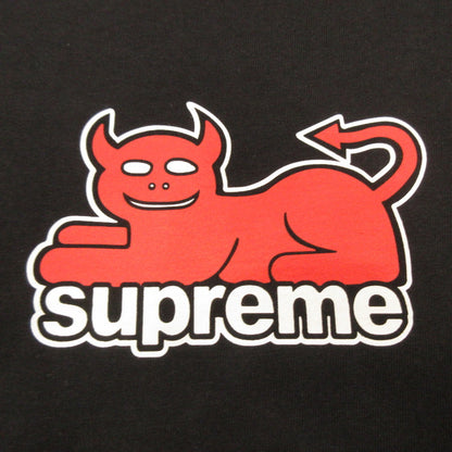 Supreme | Toy Machine Devil Cat Tee Short Sleeve T-Shirt Black Size: M