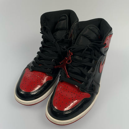 NIKE | ナイキ AIR JORDAN 1 RETRO HIGH OG BRED PATENT スニーカー 555088-063 2022S/S サイズ:28.0cm レッド 28cm【姫路東店】