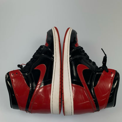 NIKE | ナイキ AIR JORDAN 1 RETRO HIGH OG BRED PATENT スニーカー 555088-063 2022S/S サイズ:28.0cm レッド 28cm【姫路東店】