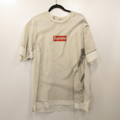 Supreme | シュプリーム MM6 Maison Margiela Box Logo Tee Short-Sleeve T-Shirt ×MM6 White Size：L