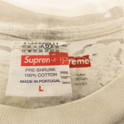 Supreme | シュプリーム MM6 Maison Margiela Box Logo Tee Short-Sleeve T-Shirt ×MM6 White Size：L