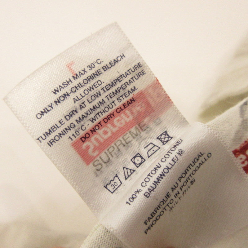 Supreme | シュプリーム MM6 Maison Margiela Box Logo Tee Short-Sleeve T-Shirt ×MM6 White Size：L