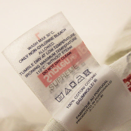 Supreme | シュプリーム MM6 Maison Margiela Box Logo Tee Short-Sleeve T-Shirt ×MM6 White Size：L