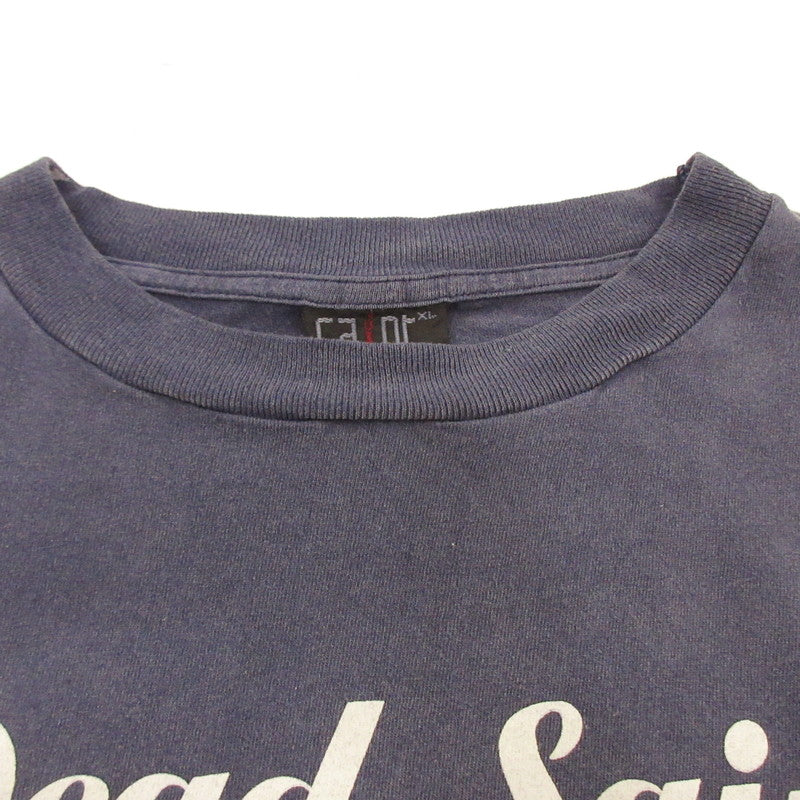 SAINT MICHAEL | セントマイケルセイントマイケル SS TEE/DEAD SAINT 半袖Ｔシャツ SM-YS1-0000-010 ネイビー サイズ：XL【姫路東店】