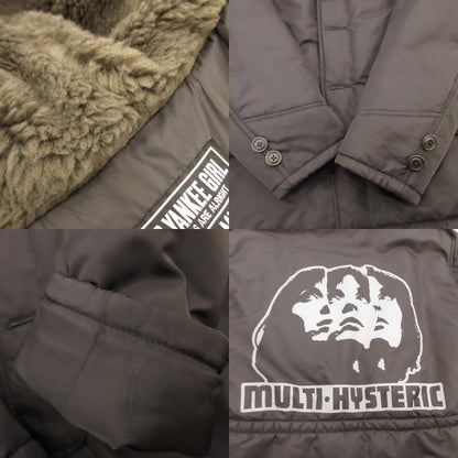 HYSTERIC GLAMOUR | ヒステリックグラマー MULTI HYSTERIC WOMAN B-9コート ミリタリージャケット 02233AC03 プリマロフト ブラック サイズ：M【姫路東店】