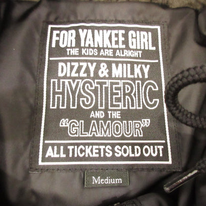 HYSTERIC GLAMOUR | ヒステリックグラマー MULTI HYSTERIC WOMAN B-9コート ミリタリージャケット 02233AC03 プリマロフト ブラック サイズ：M【姫路東店】