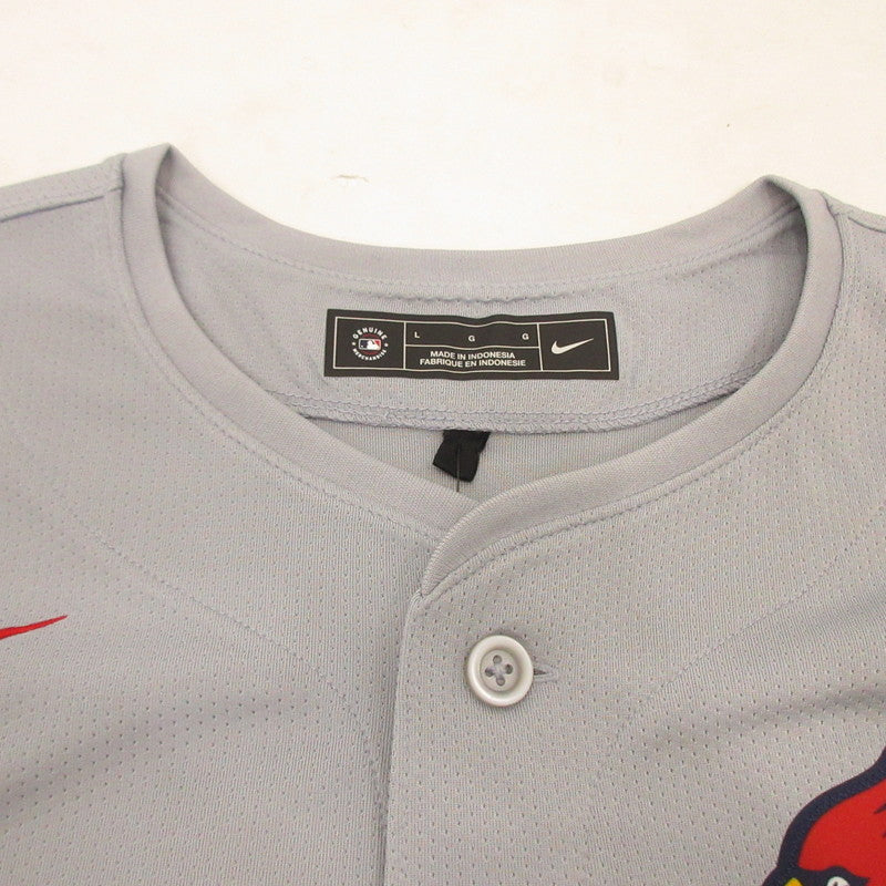 NIKE | ナイキ MLB St. Louis Cardinals ROAD LIMITED JERSEY 半袖シャツ T7LM-SCRD グレー サイズ：L【姫路東店】