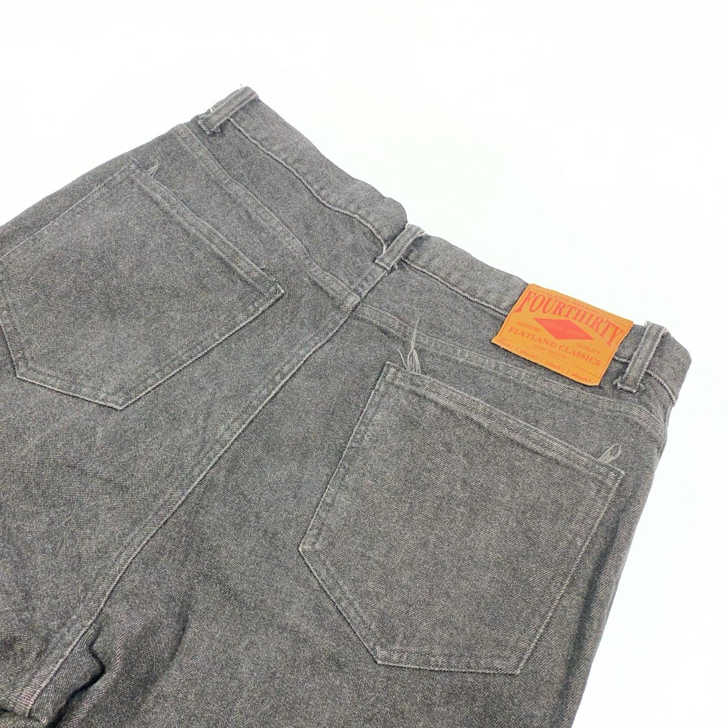 430 - FOURTHIRTY - | フォーサーティー WS SHORT DENIM VTG デニムパンツ サイズ:W30 ブラック【姫路東店】