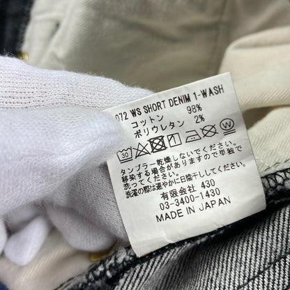 430 - FOURTHIRTY - | フォーサーティー WS SHORT DENIM VTG デニムパンツ サイズ:W30 ブラック【姫路東店】